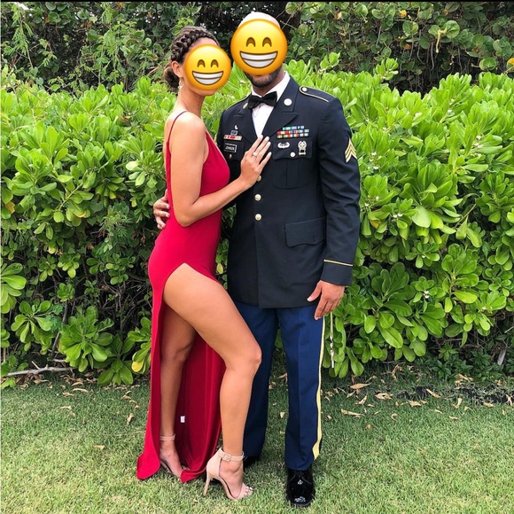 Abyss by Abby Ambrosia Red Dress - Picture 3 of 7